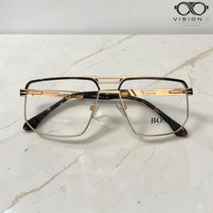 Boss Gold navigator optical frame for men view 2