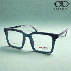 HOXCRS Teal rectangle optical frame for men