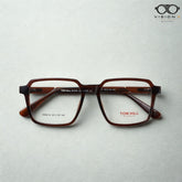 Tom Hill Brown rectangle optical frame for men