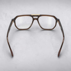Dita Brown navigator optical frame for men view 3
