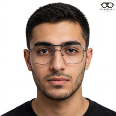 Tom Ford Blue navigator optical frame for men view 4