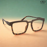 Perfect Tortoise rectangle optical frame for men
