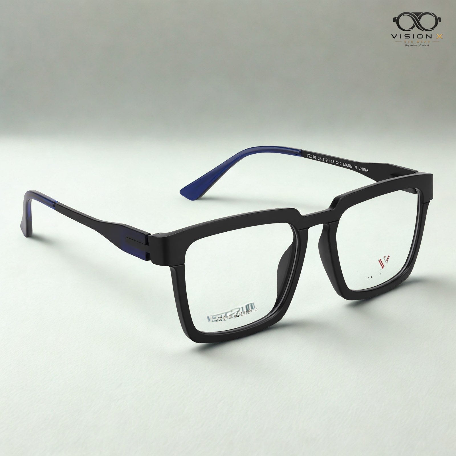 Perfect Black rectangle optical frame for men