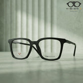 Perfect Black rectangle optical frame for men