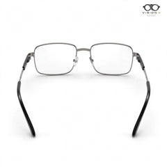 Boss Black rectangle optical frame for men view 3