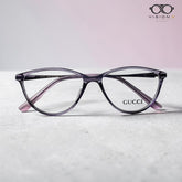 Gucci Purple cat eye optical frame for women