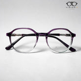 Gucci Purple round optical frame for women