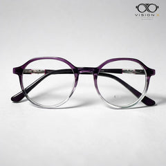 Gucci Purple round optical frame for women