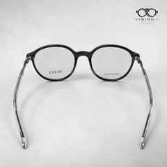 Gucci Black round optical frame for women view 3