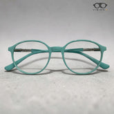 Gucci Teal round optical frame for women