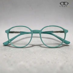 Gucci Teal round optical frame for women
