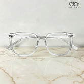 Rei Kawakubo Clear square optical frame for women