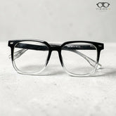 HADAIY2 Black Clear square optical frame for women