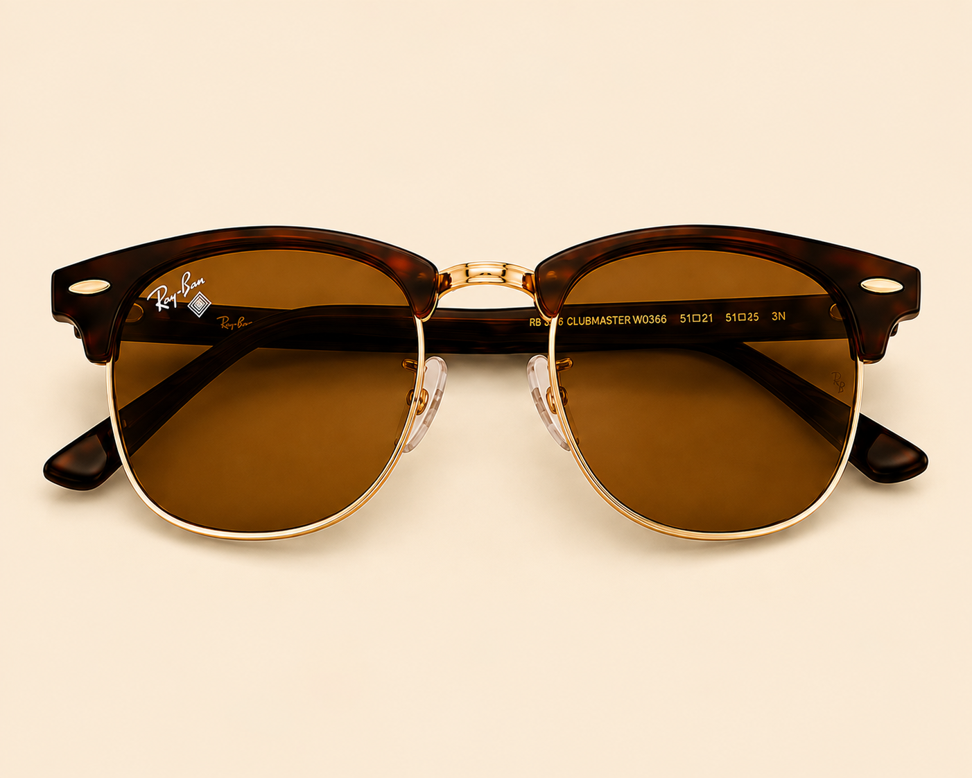 RAYBAN-CLUBMASTER-GLOSS-S01
