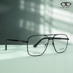Tom Ford Black navigator optical frame for men view 2