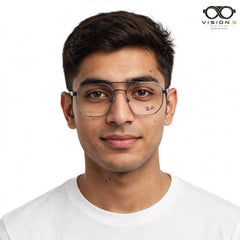 Ray-Ban Blue navigator optical frame for men view 4
