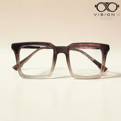Perfect Brown rectangle optical frame for men view 2