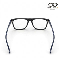 Boss Black rectangle optical frame for men view 3