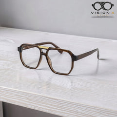Dita Brown navigator optical frame for men view 2