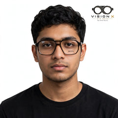 Dita Brown navigator optical frame for men view 4