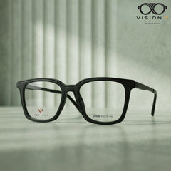 Perfect Black rectangle optical frame for men