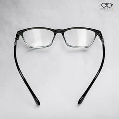 Gucci Black Clear rectangle optical frame for women view 3