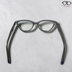 Bermando Grey Blue cat eye optical frame for women view 3