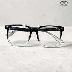 HADAIY2 Black Clear square optical frame for women