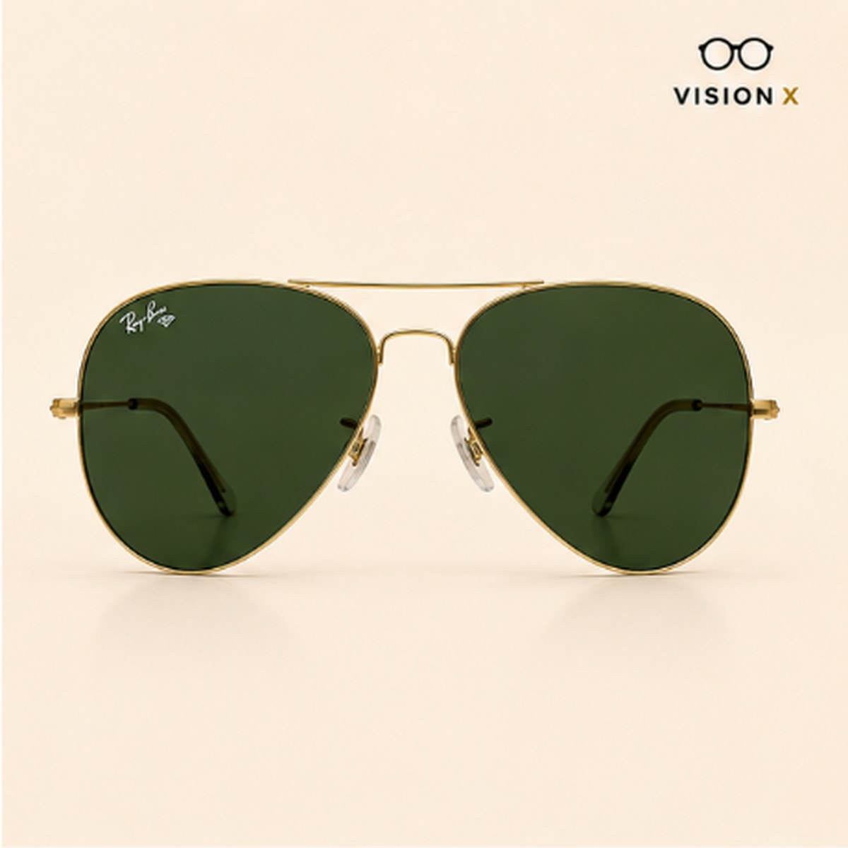 RAYBAN AVIATOR GOLD S06 sunglasses view 2