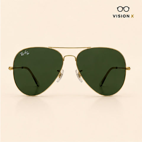 RAYBAN AVIATOR GOLD S06 sunglasses view 2