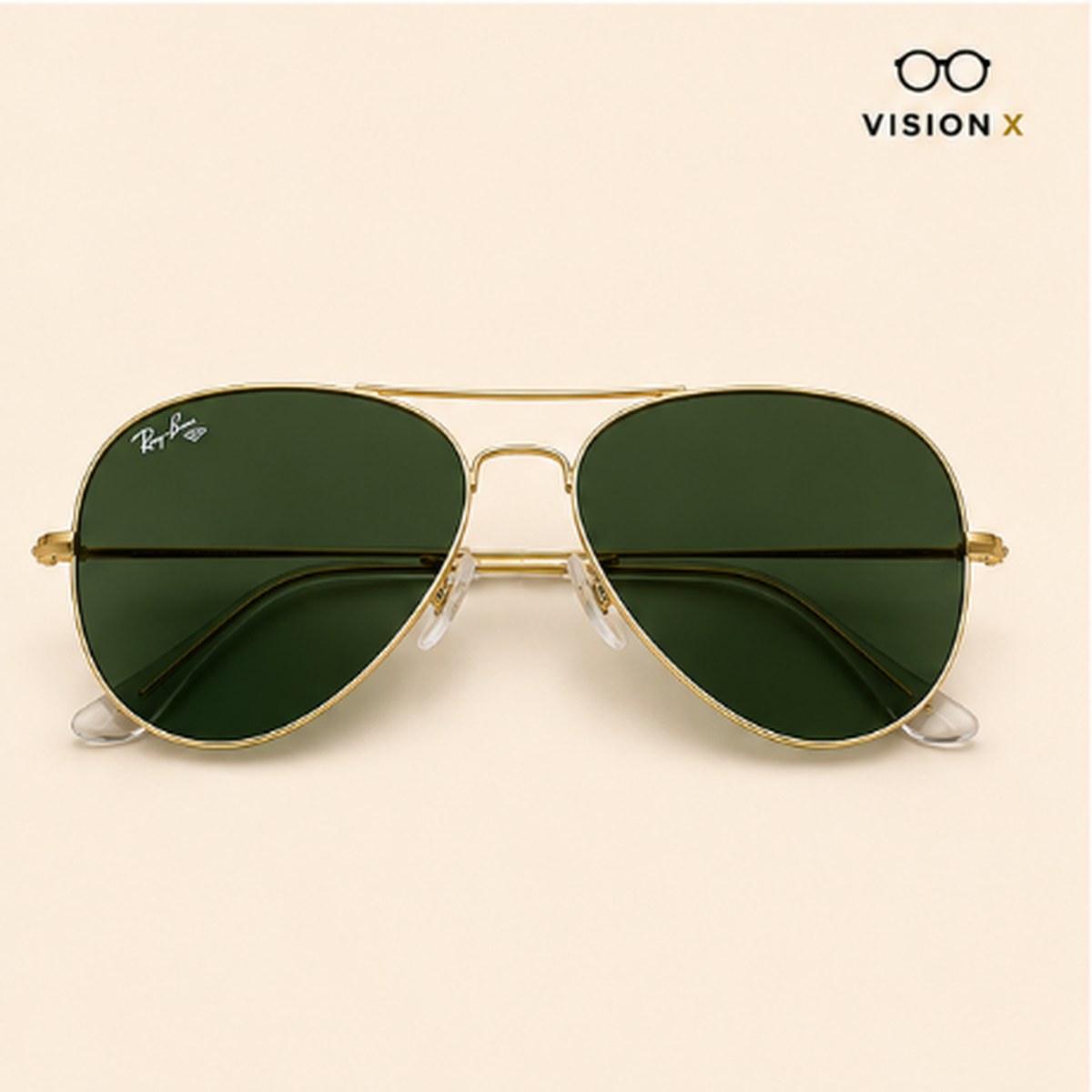RAYBAN AVIATOR GOLD S06 sunglasses view 3