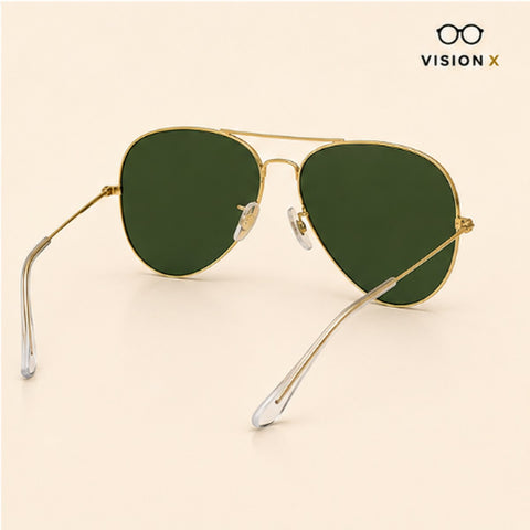 RAYBAN AVIATOR GOLD S06 sunglasses view 4