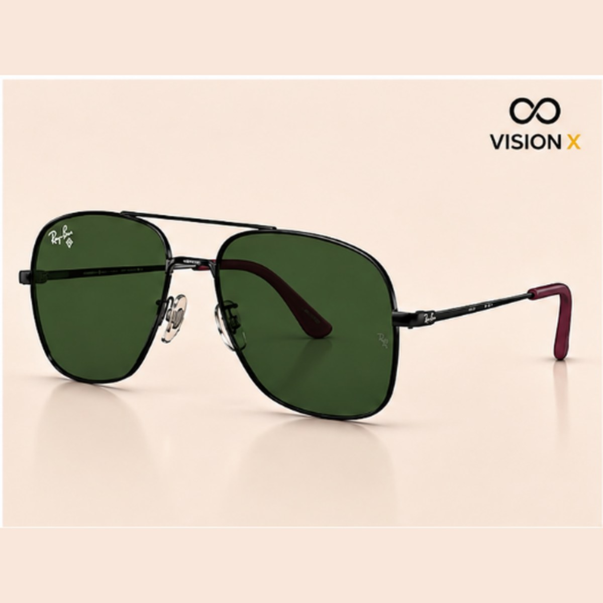 RAYBAN SQUARE AVIATOR GLOSS S11 sunglasses