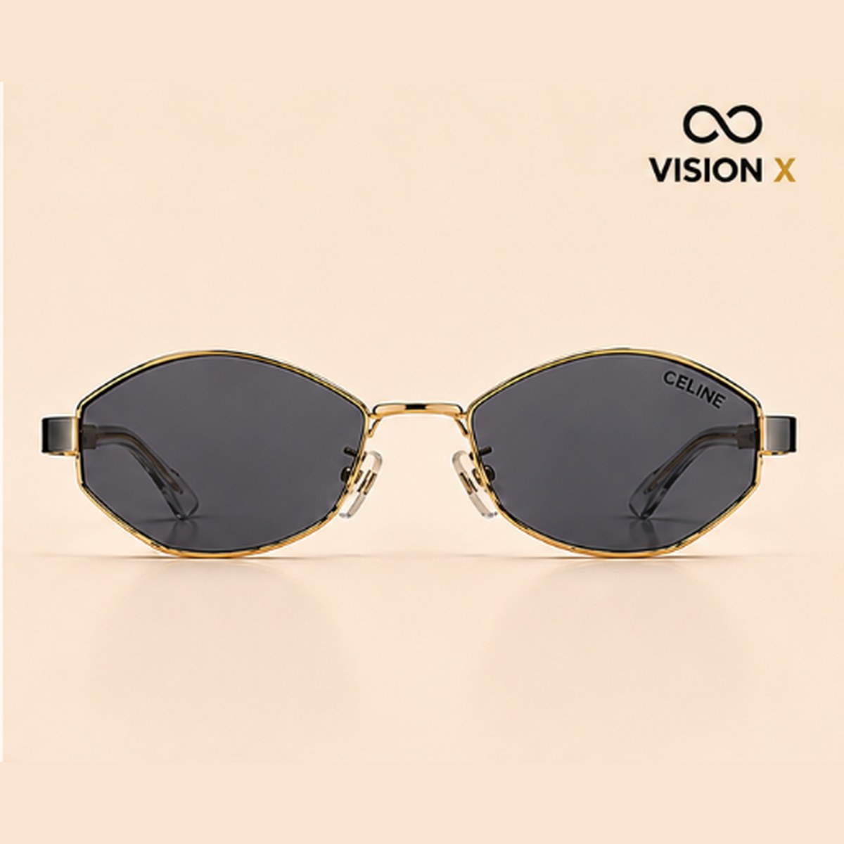 CELINE GOLD S20 sunglasses view 2