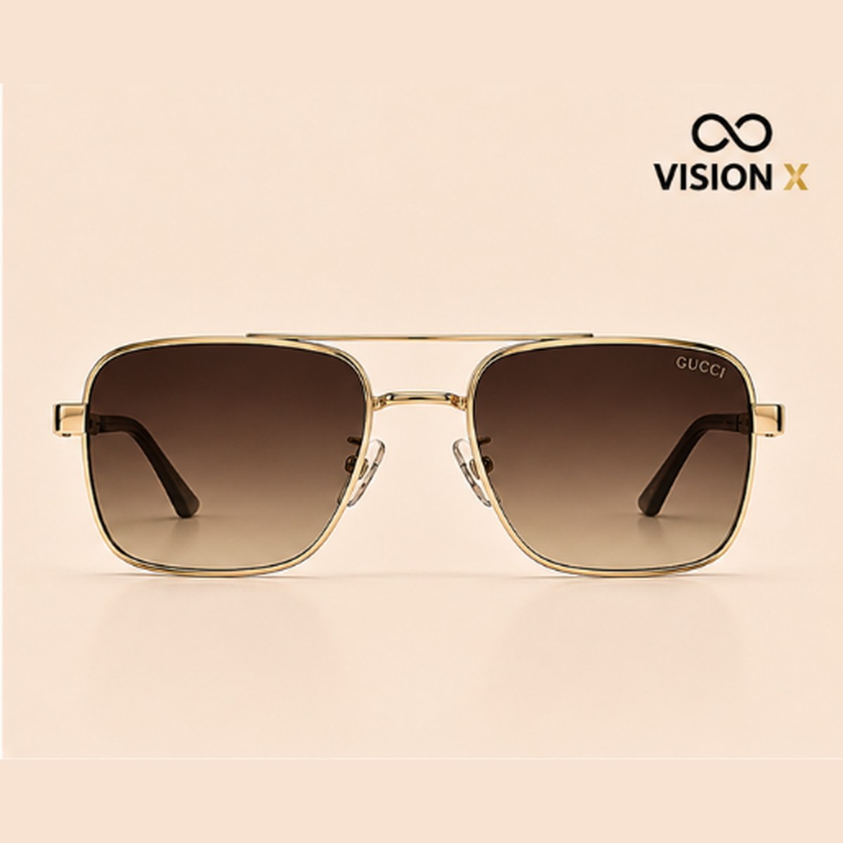 GUCCI GOLD S23 sunglasses view 2
