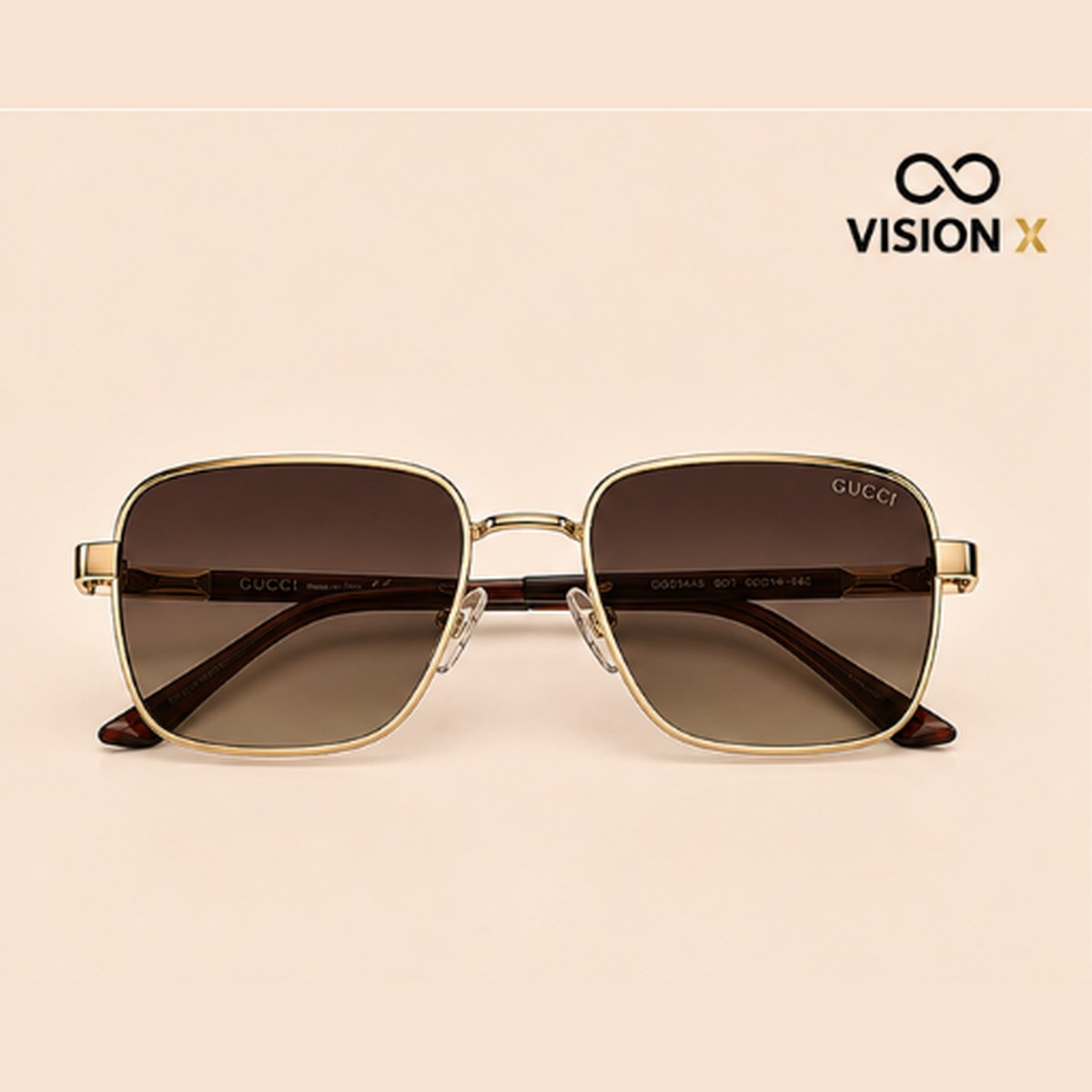 GUCCI GOLD S23 sunglasses view 3
