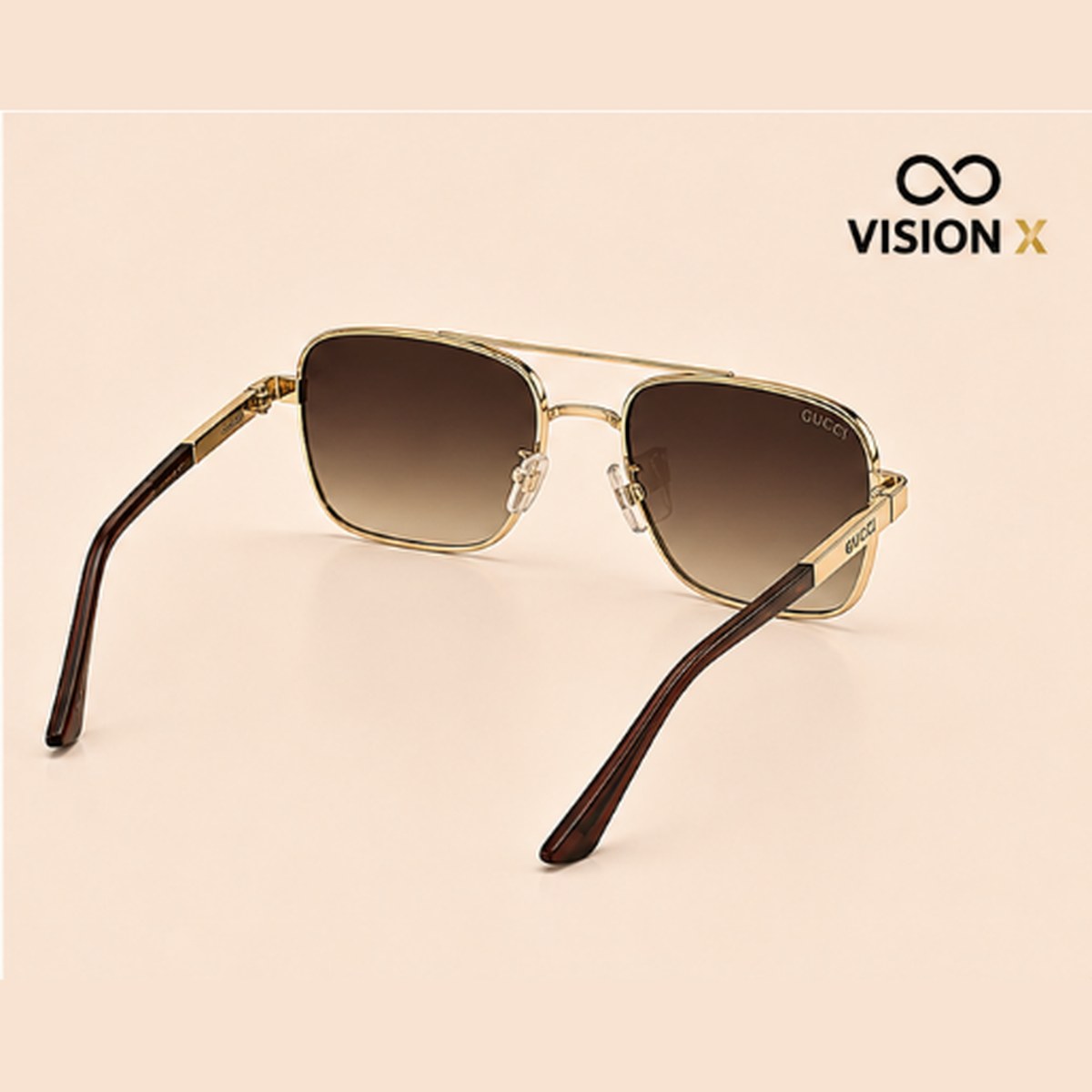 GUCCI GOLD S23 sunglasses view 4