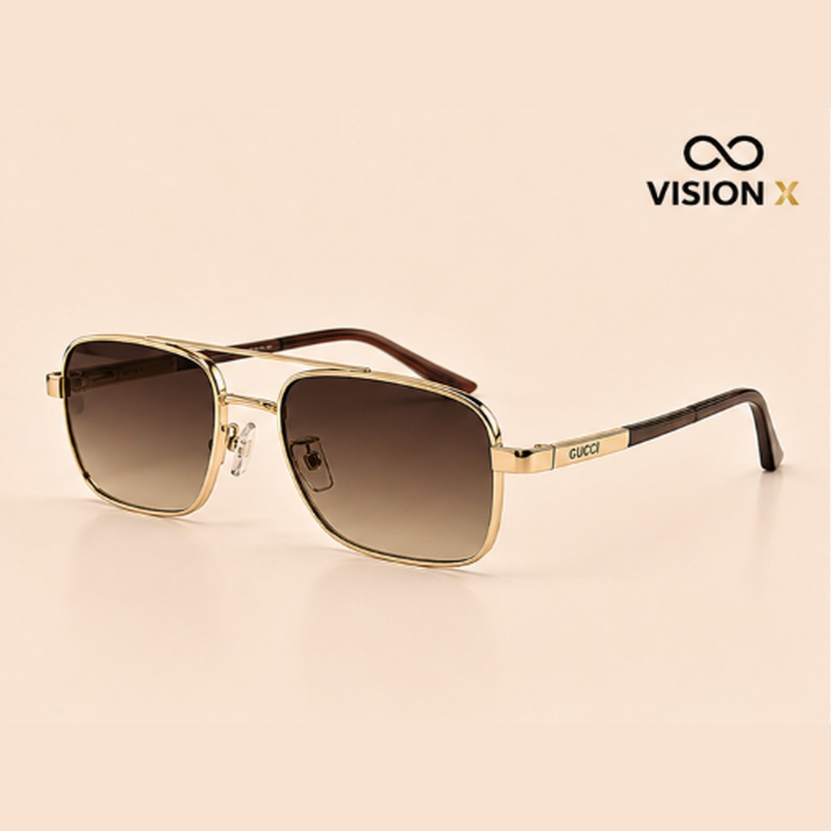 GUCCI GOLD S23 sunglasses view 5