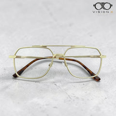 Maybach Gold aviator optical frame for men view 2