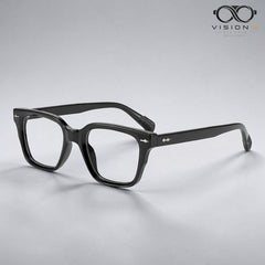 PARK LINE BEACH Black rectangle optical frame for men view 3