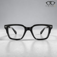 PARK LINE BEACH Black rectangle optical frame for men view 4