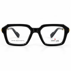 PARK LINE BEACH Black rectangle optical frame for men view 3
